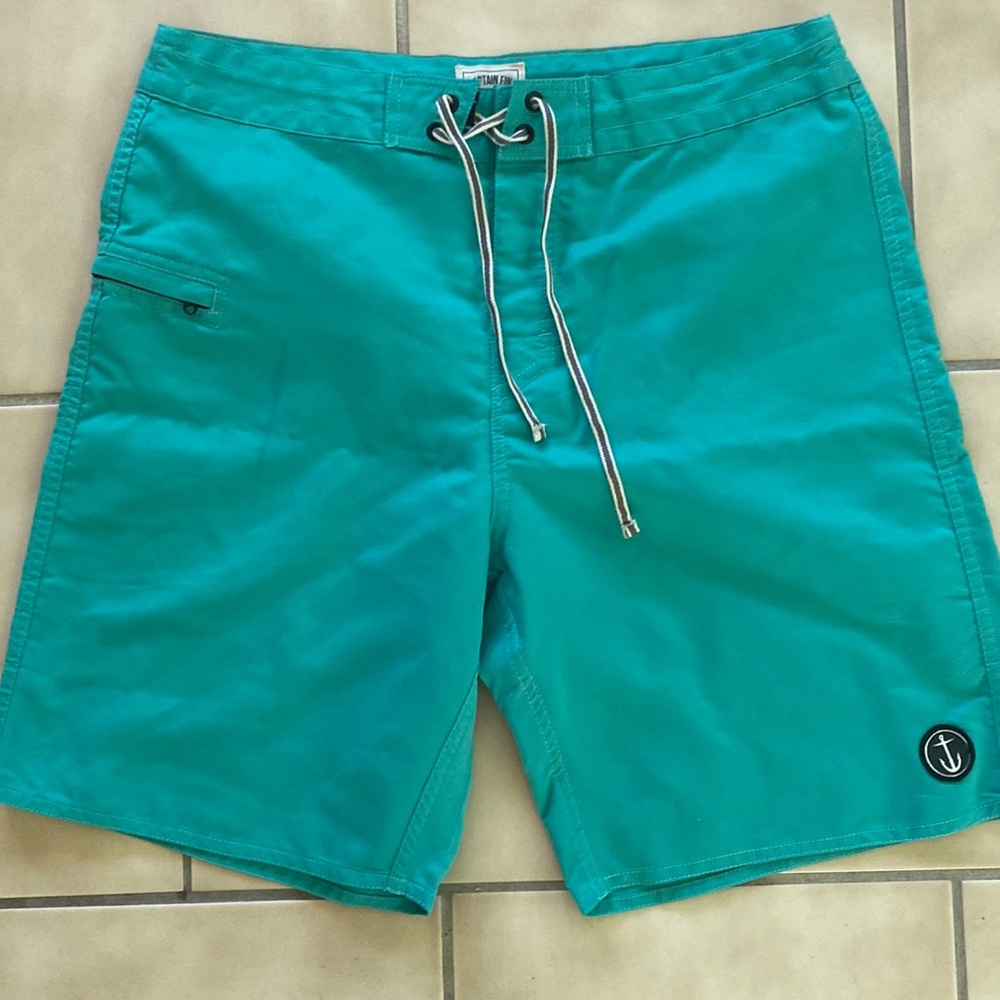 Men’s Captain Fin swim trunks (board shorts) new